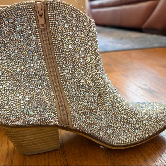 Rhinestone boots- Hey Girl by Corkys Shine Bright Rhinestone Boots - Picture 6 of 10
